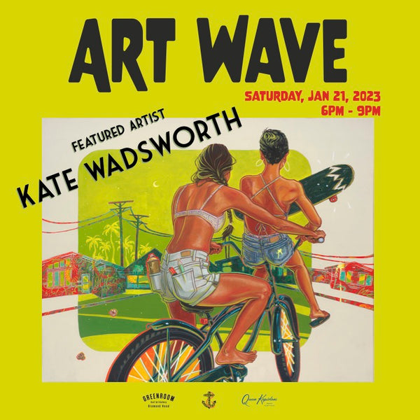 Art Wave by Kate Wadsworth開催決定!