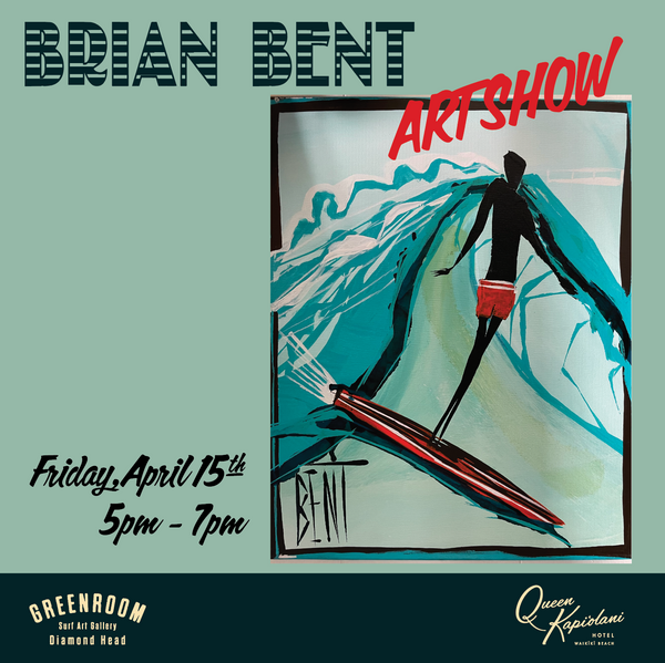 Brian Bent アートショー開催決定!