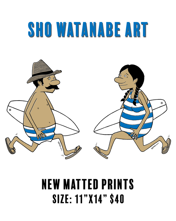 SHO WATANABE 新作アートプリント