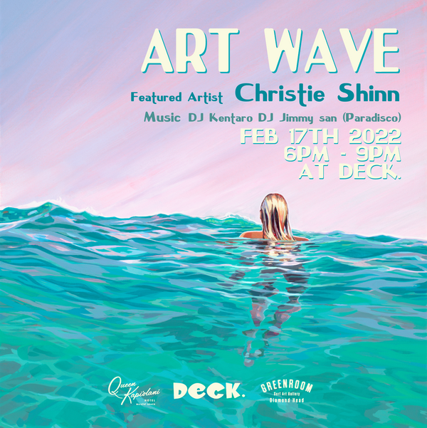 ついに開催日決定！Art Wave Christie Shinnアートショー