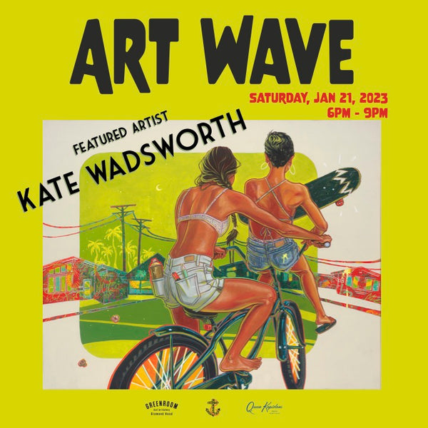 Art Wave by Kate Wadsworth開催決定！