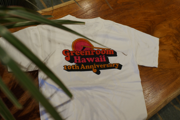 JEFF CANHAMデザイン　ハワイ限定１０周年記念Tシャツ！