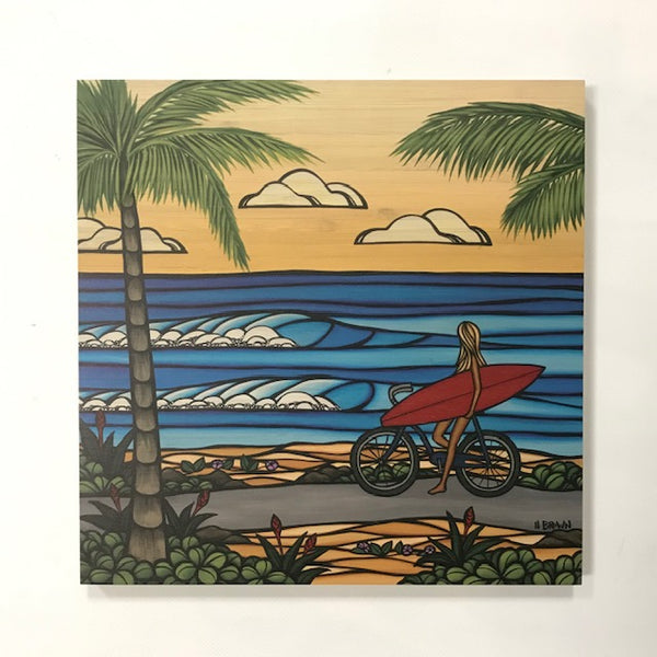 Heather Brown Bamboo Prints