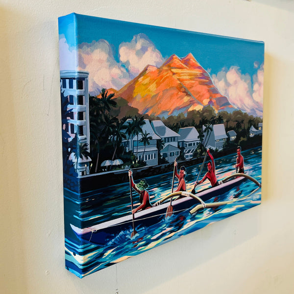 "Canoe Crew" Original Painting