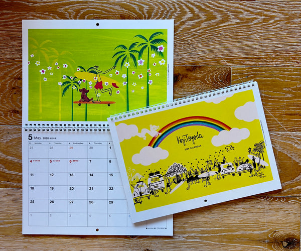 Koji Toyoda 2026 Art Calendar