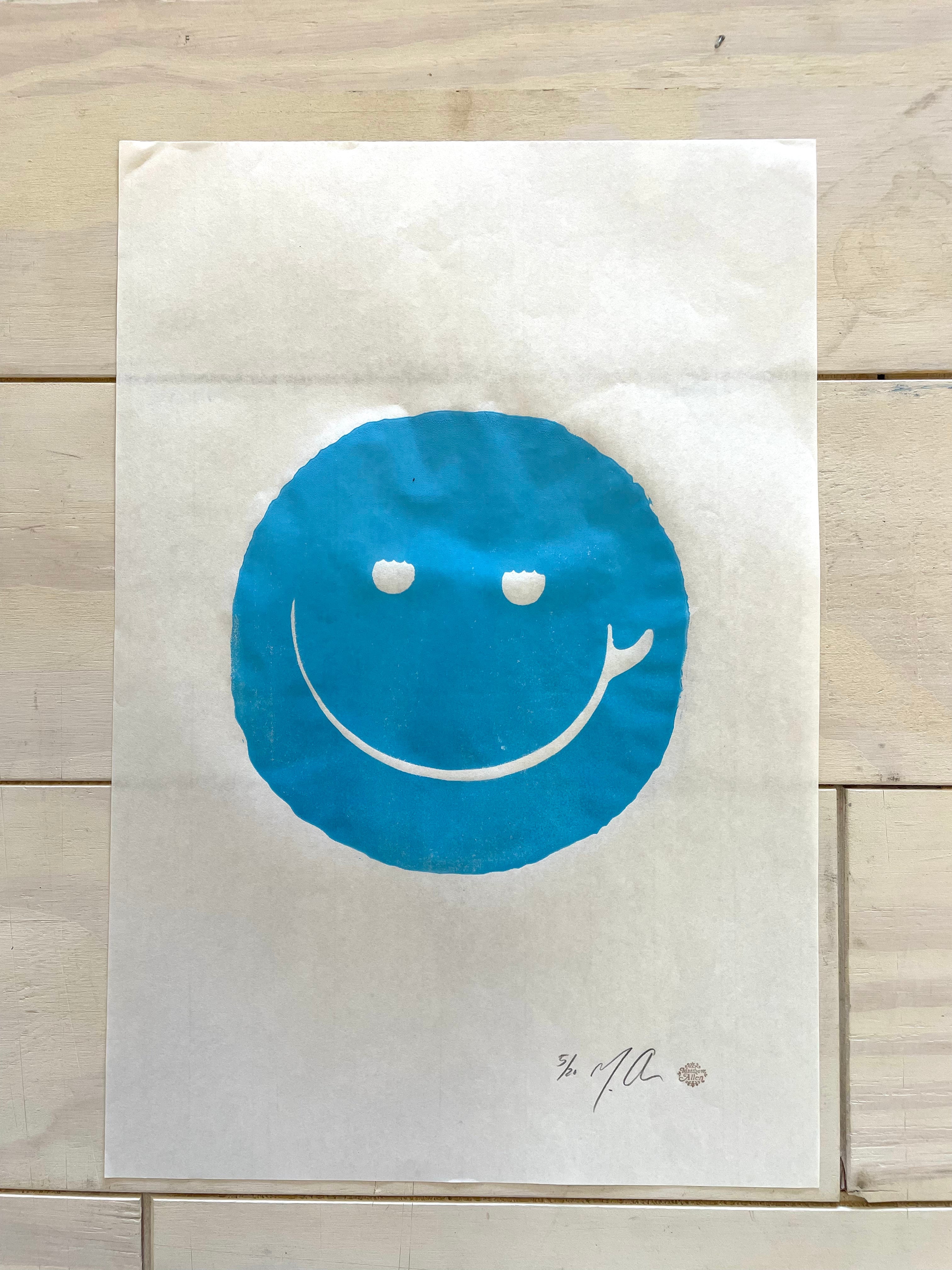 Surf Smile Block Print Version Limited Edition 20