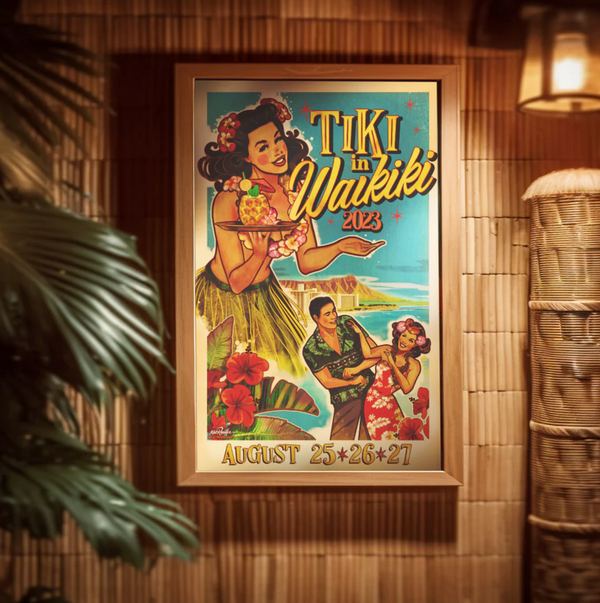 Tiki in Waikiki '23 Official - ポスター