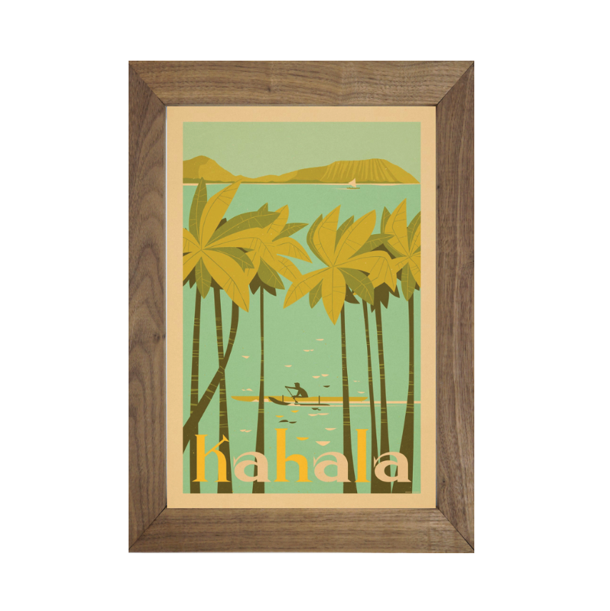 KAHALA BEACH -フレーム付き