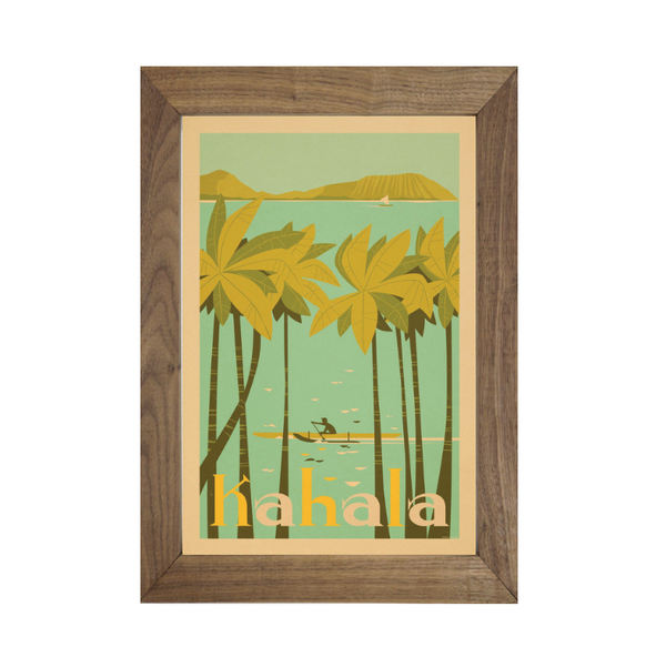 KAHALA BEACH -フレーム付き