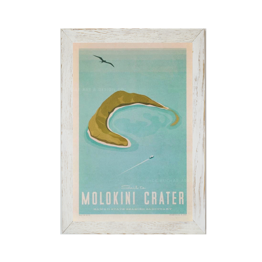 MOLOKINI CRATER -フレーム付き