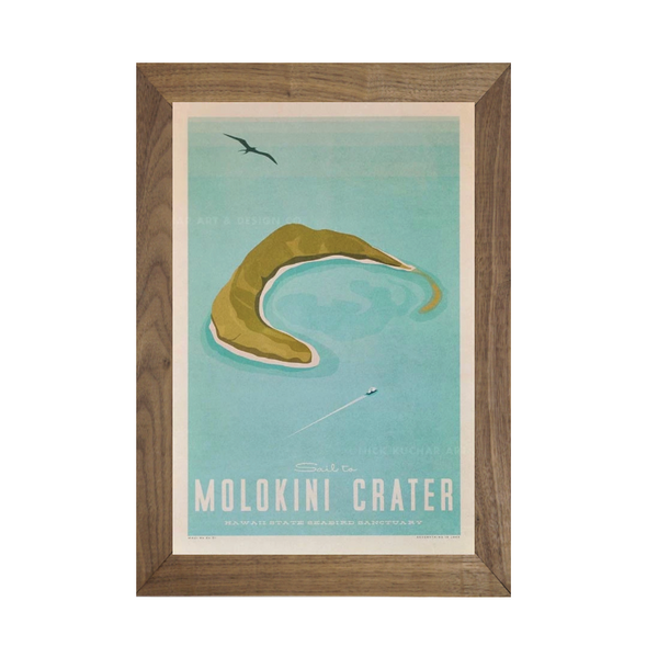 MOLOKINI CRATER -フレーム付き
