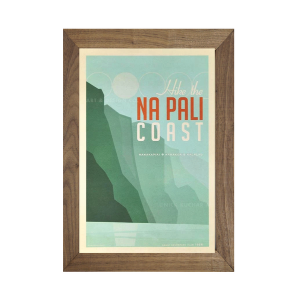 NA PALI COAST -フレーム付き