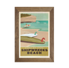 SHIPWRECKS BEACH -フレーム付き
