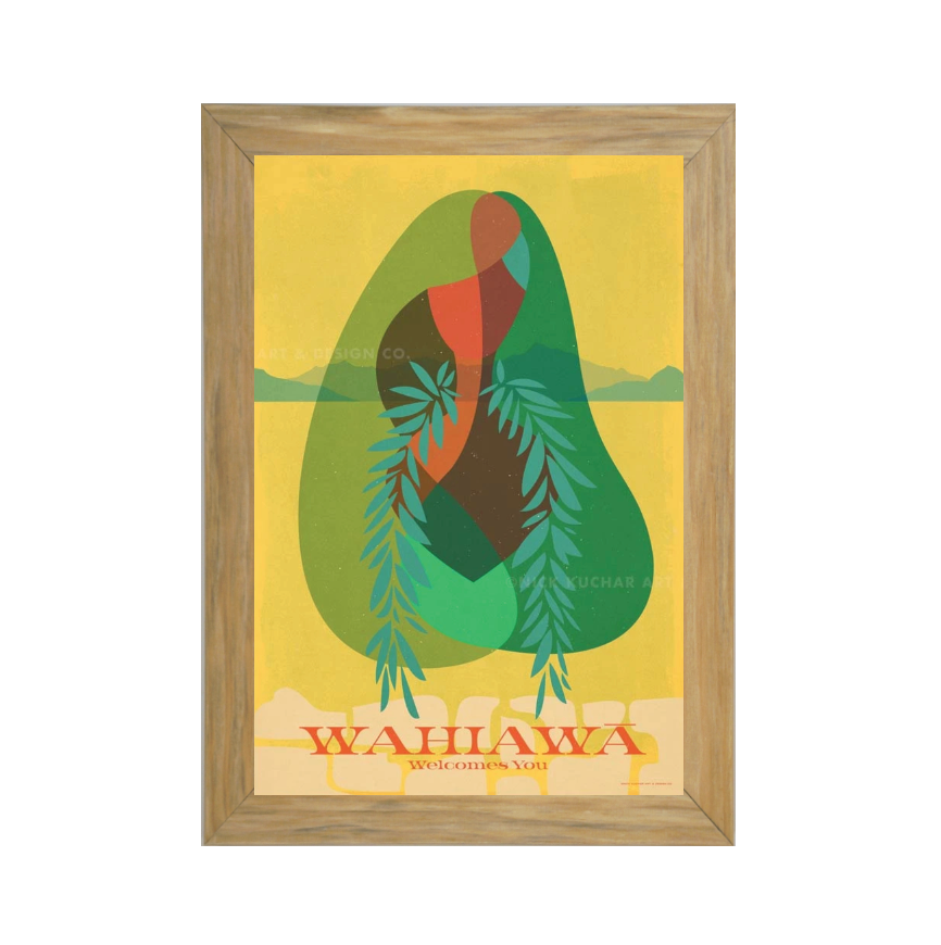 WAHIAWA -フレーム付き