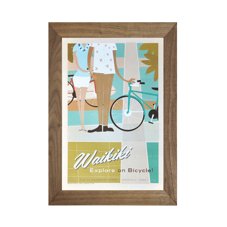 WAIKIKI BICYCLE -フレーム付き