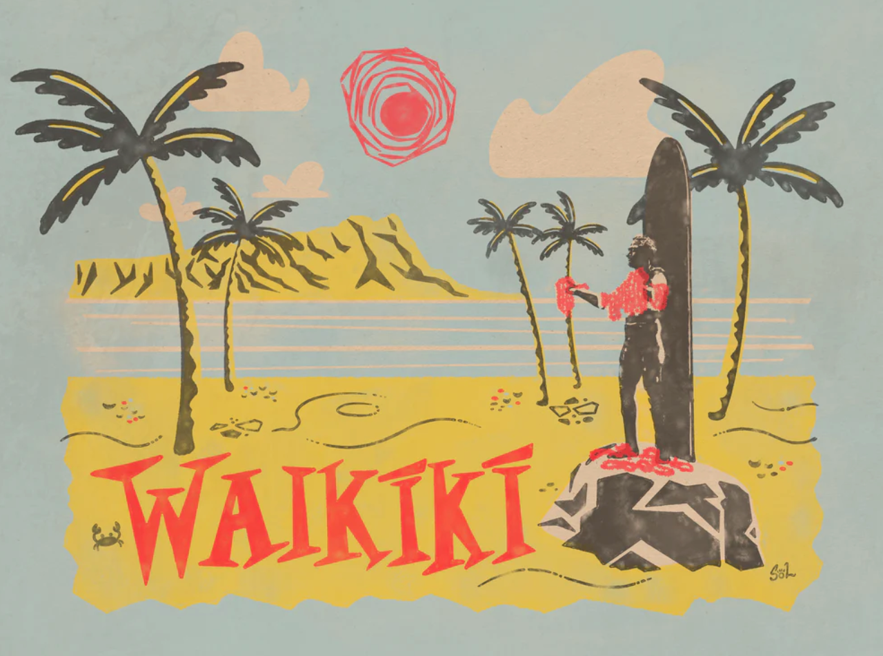 hawaii❤️ヴィンテージタペストリー HAWAII