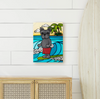 Henry Goes Surfing -canvas-