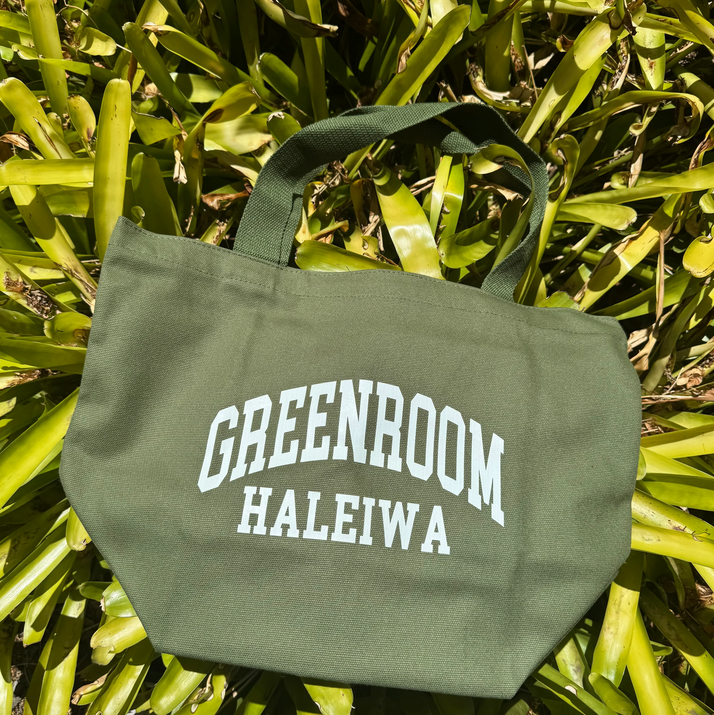 Greenroom Haleiwa Olive Tote