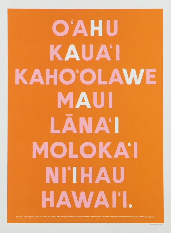 HAWAII Islands Orange