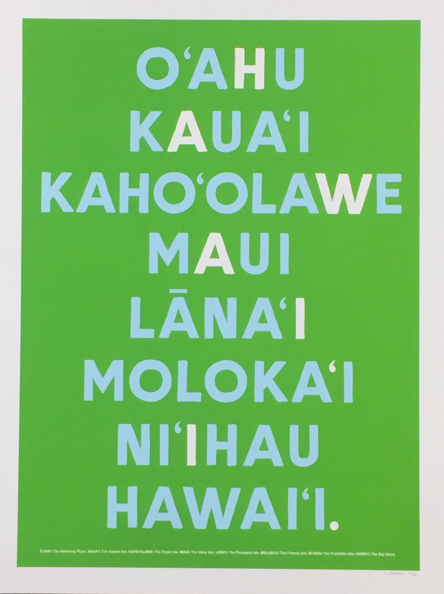 HAWAII Islands Green