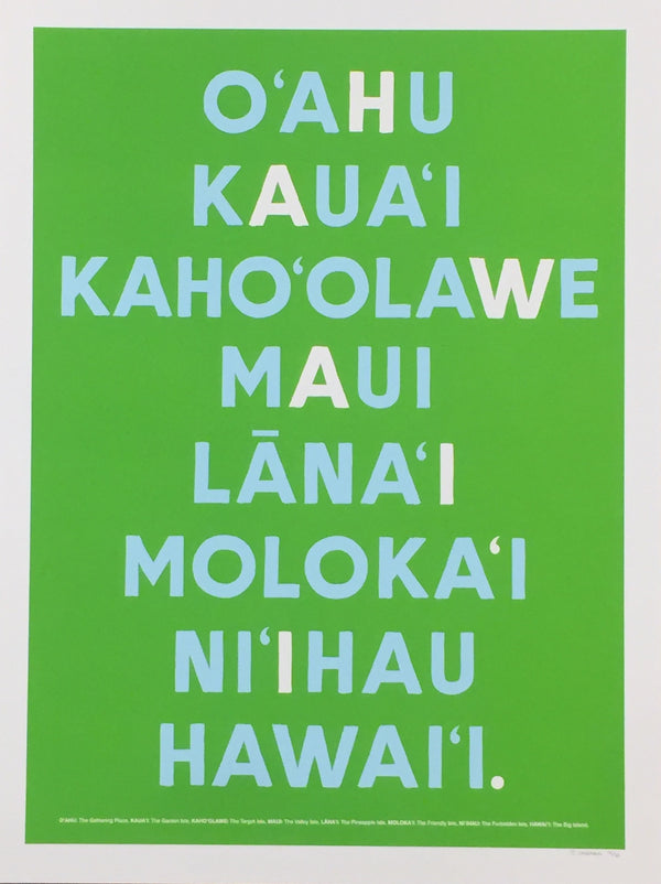 HAWAII Islands Green