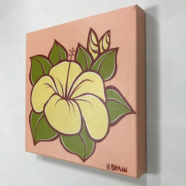 Hibiscus - canvas -
