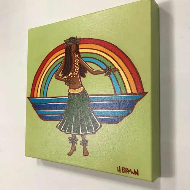 Hula - canvas -