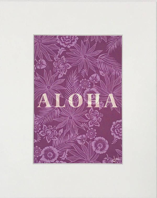 Floral ALOHA