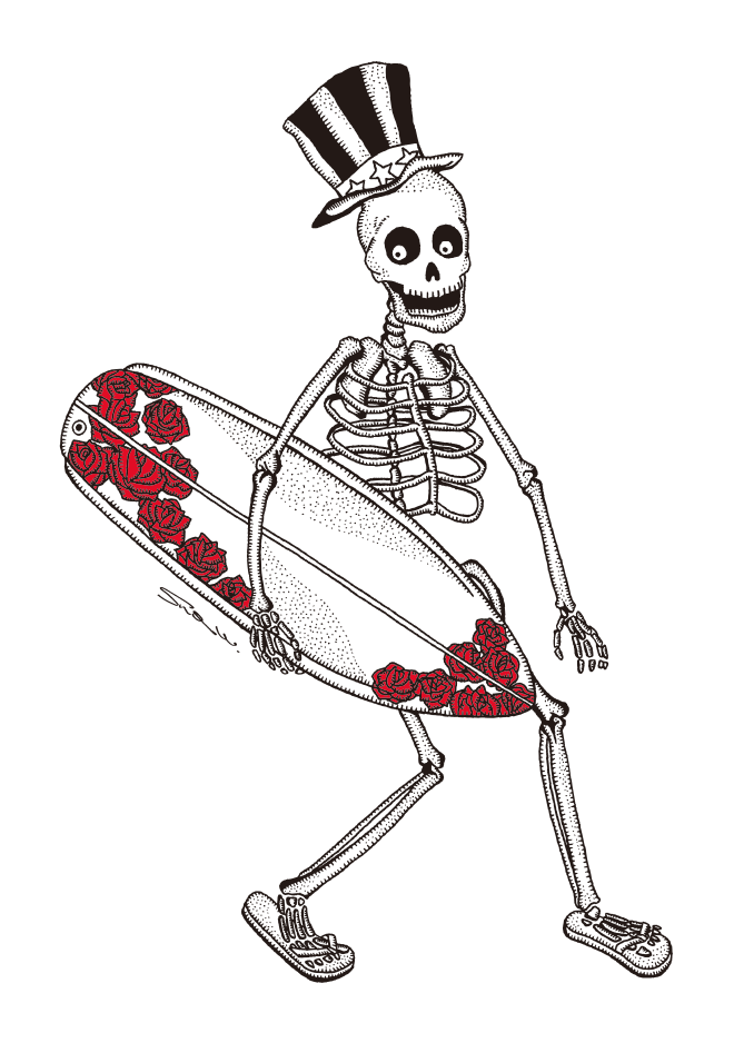 SKELETON SURFER