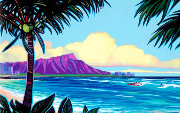 DIAMOND HEAD (CANVAS)