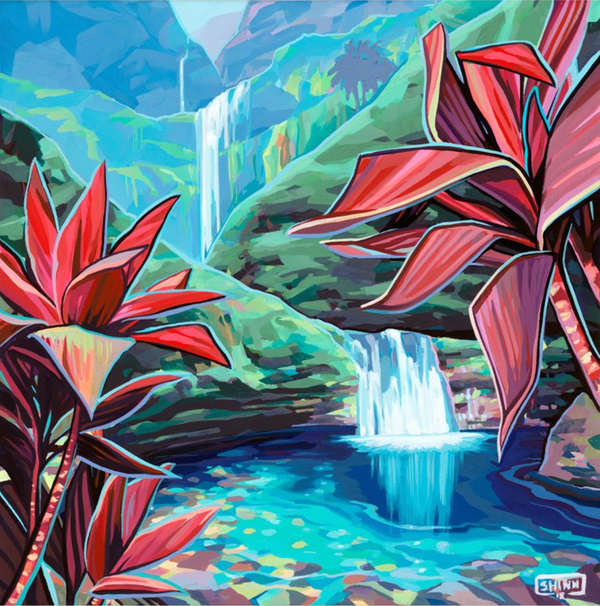 CHASING WATERFALLS (CANVAS)