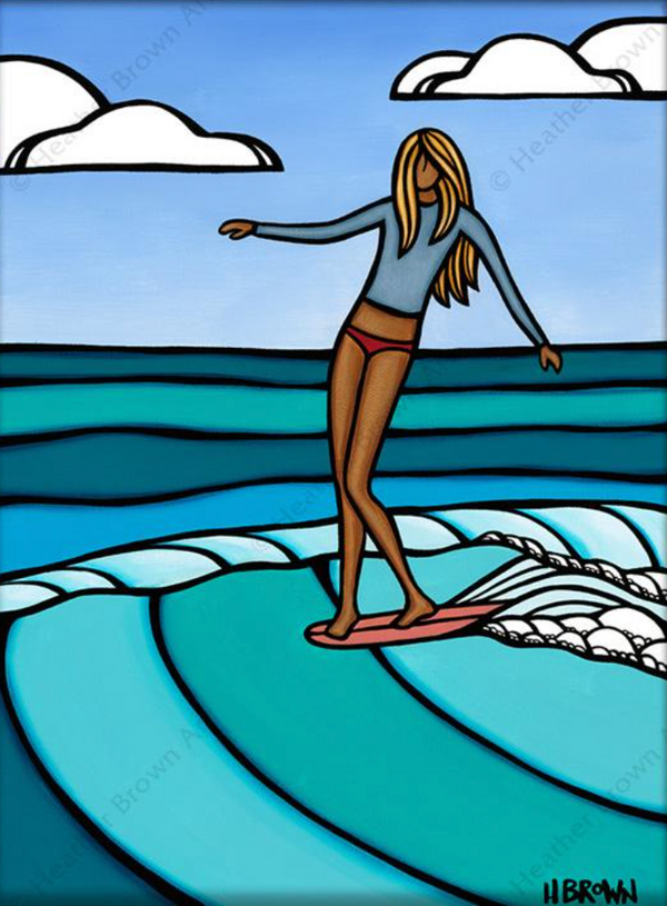 Summer Surf Girl