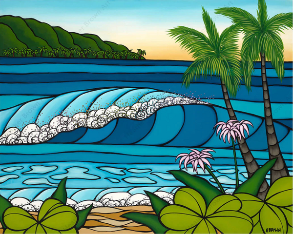 最終値段)ヘザーブラウン アート 絵 candy surf ハワイアン 最終 最終値段)ヘザーブラウン アート 絵 candy surf ハワイアン 最終