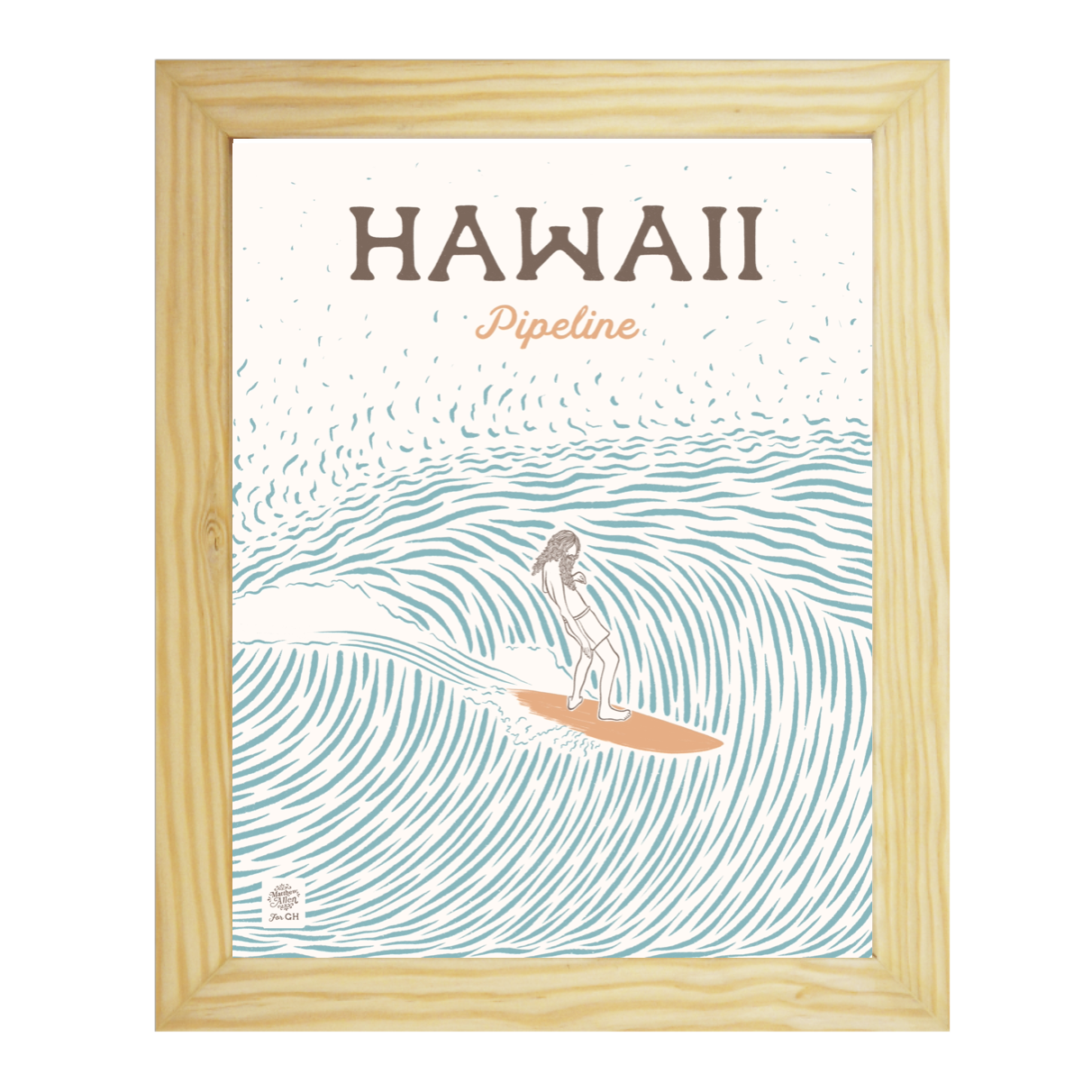 HAWAII  Pipeline by Matthew Allen