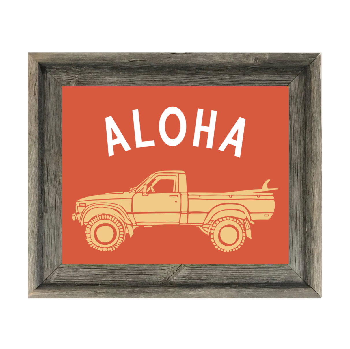 ALOHA Truck - Yellow