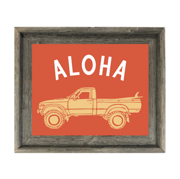 ALOHA Truck - Yellow