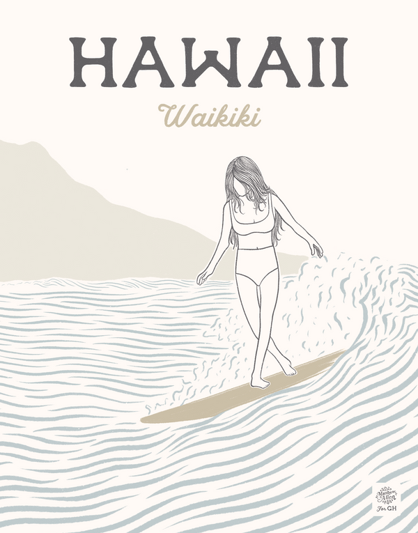 HAWAII Waikiki by Matthew Allen