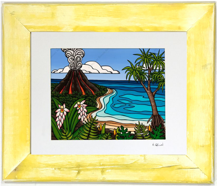 Island Volcano