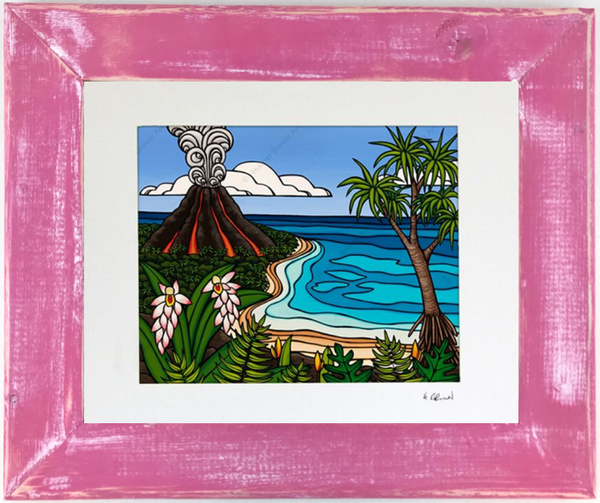 Island Volcano