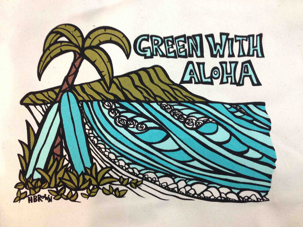 Green With Aloha Diamond Head
